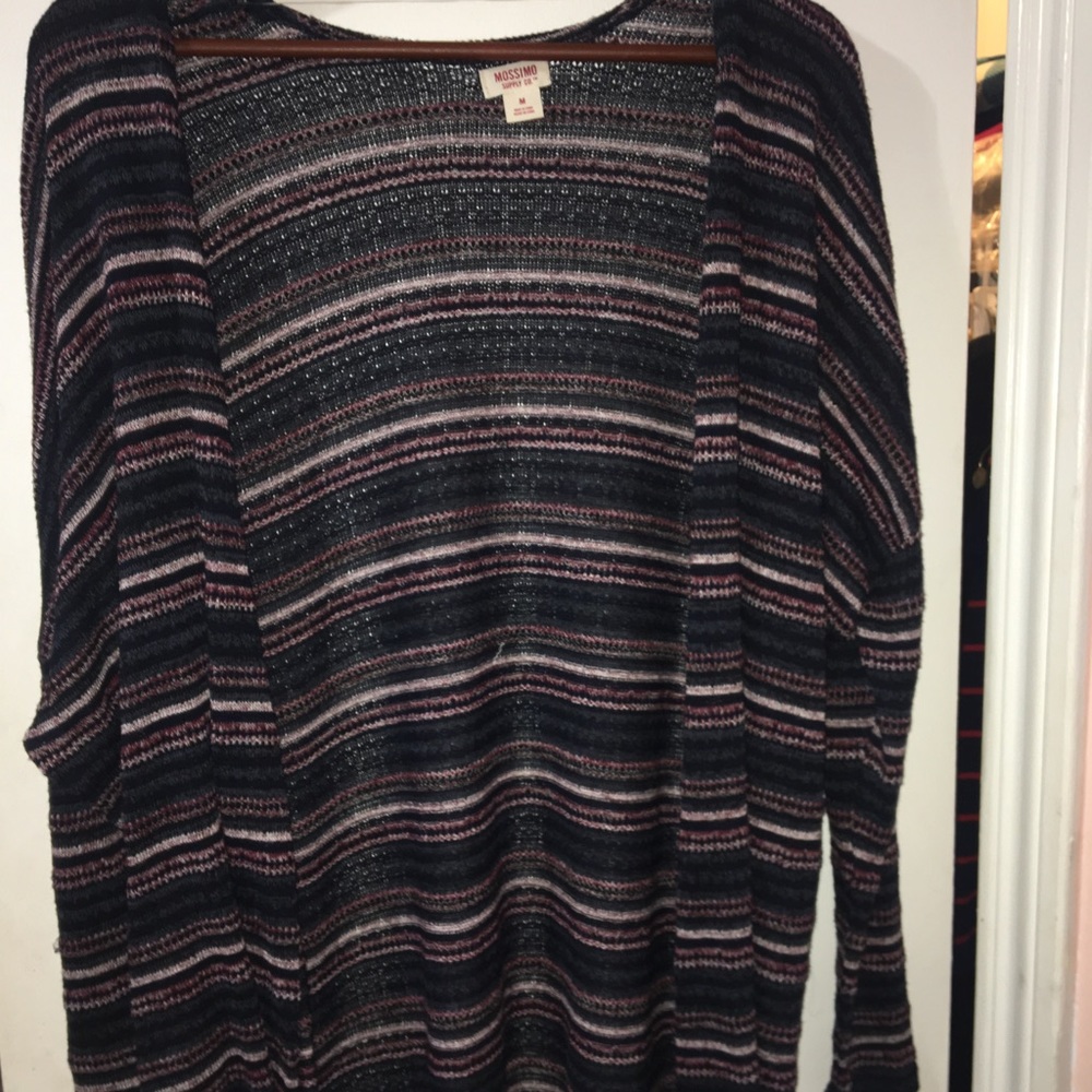 Striped cardigan